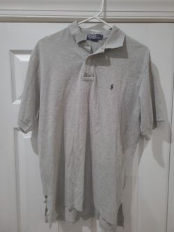 Gray Polo Shirt