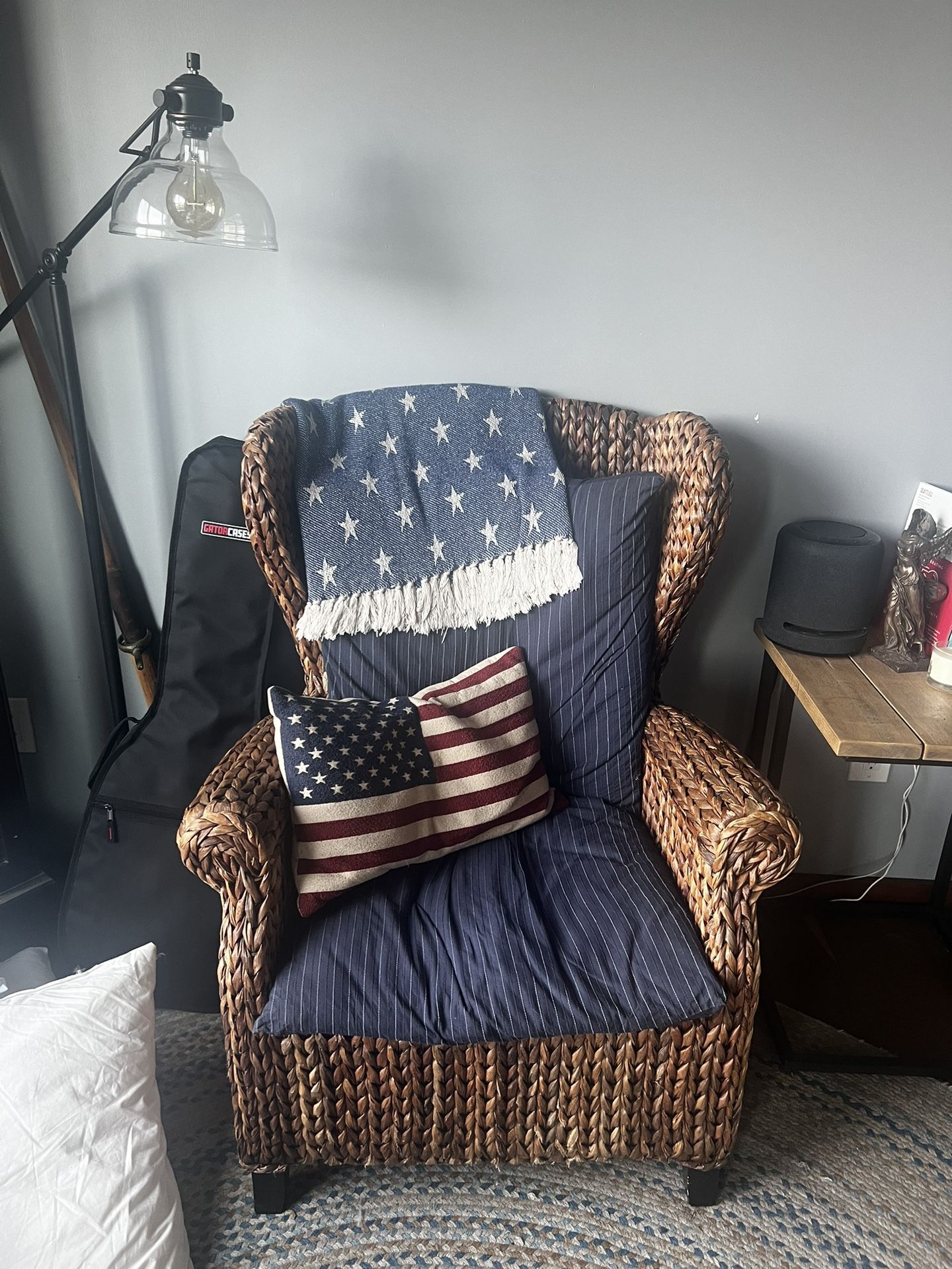 Wicker chair