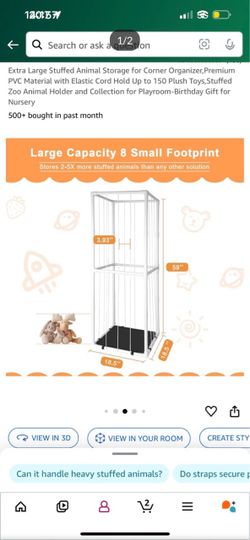 X Large Zoo For Stuffed Animals