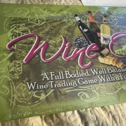WINE-OPOLY A WINE TRADING GAME BY LATE FOR THE SKY MADE IN USA COMPLETE 