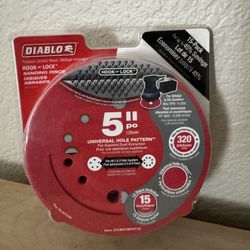 Diablo 5inch 320-Grit Random Orbital Sanding Discs