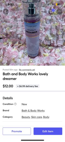 Bath And Bodyworks Mist