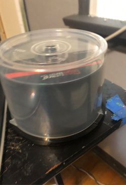 Blank dvd -r 120 minutes. A stack