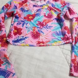 Girls 10/12 Swim Shirt 