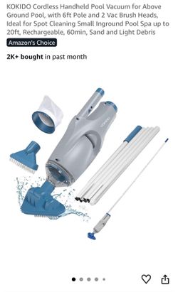 Pool vacuum