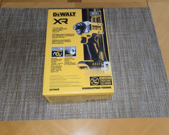 Dewalt XR New High Torque Impact Driver