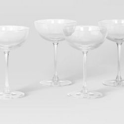 4 cocktail glass