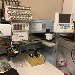 Barudan BEXY-S1506CII 6-head 15-Needle Embroidery Machine 