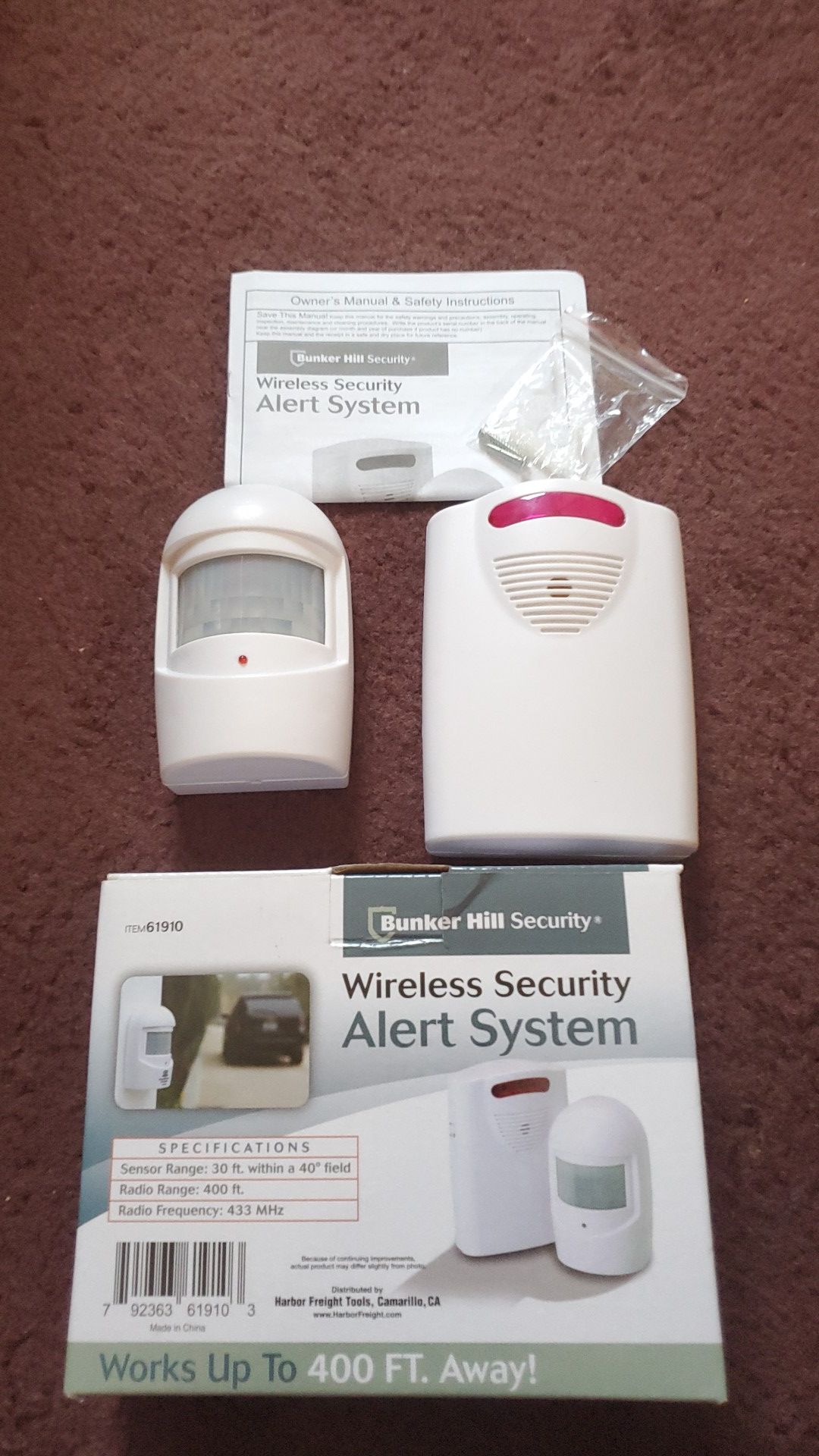Alert System Wireless Bunker Hill Security