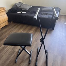 Keyboard Stand With Bench 