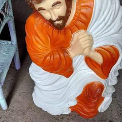 👍😁🎅YES…!!! NEW PRICES…3  VINTAGE  LIGHTED   NATIVITY CHRISTMAS BLOW GLOBES…MOLDS….AWESOME /😀👍NEW PRICE