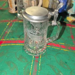 Glass Beer Stein 