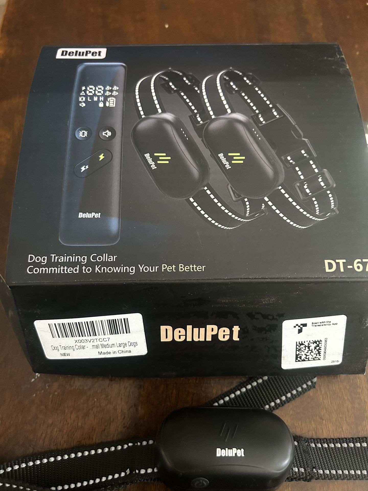 TWO Dog Training Collars D67