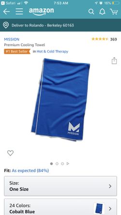 Cooling towel