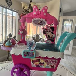 Minnie Mouse Ice cream Cart 