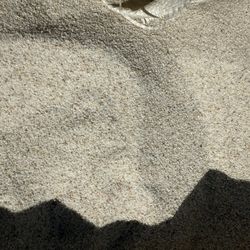 Silica free white sand