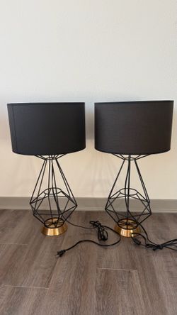 Night stand lamps Set of 2
