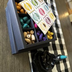 incense cone holder And Cones 