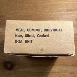 Vietnam War Era MCI Ration C-Ration Ham, Sliced, Cooked 1967