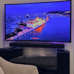 Samsung TV 55 inch 4K HDR Smart Curved