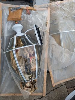 Large Luxury Outdoor Sconce Set Of 2