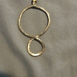 Handmade Hammered Pendant