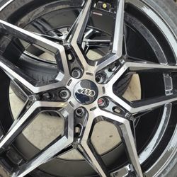 19"new AUDI A4 Flo-form Wheels With New Tires