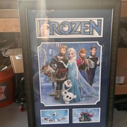 Frozen Framed Custom 36”X23.6” Print 