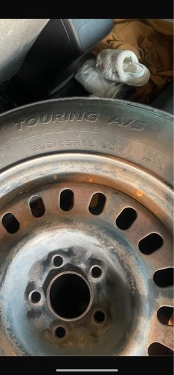 One tire