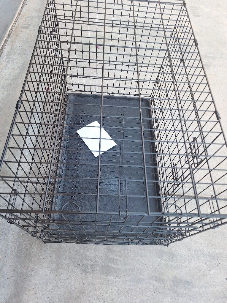 large Dog Cage 36x22x24, Brand New
