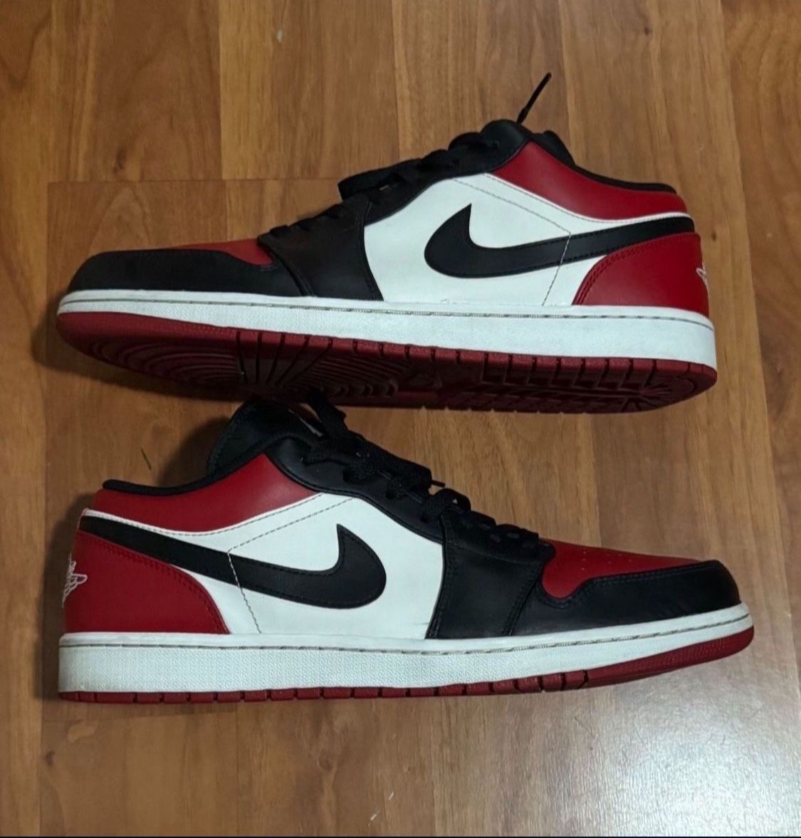 Jordan 1 Bred Toe Size 13