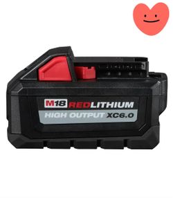 Milwaukee
M18 18-Volt Lithium-Ion High Output Battery Pack 6.0Ah