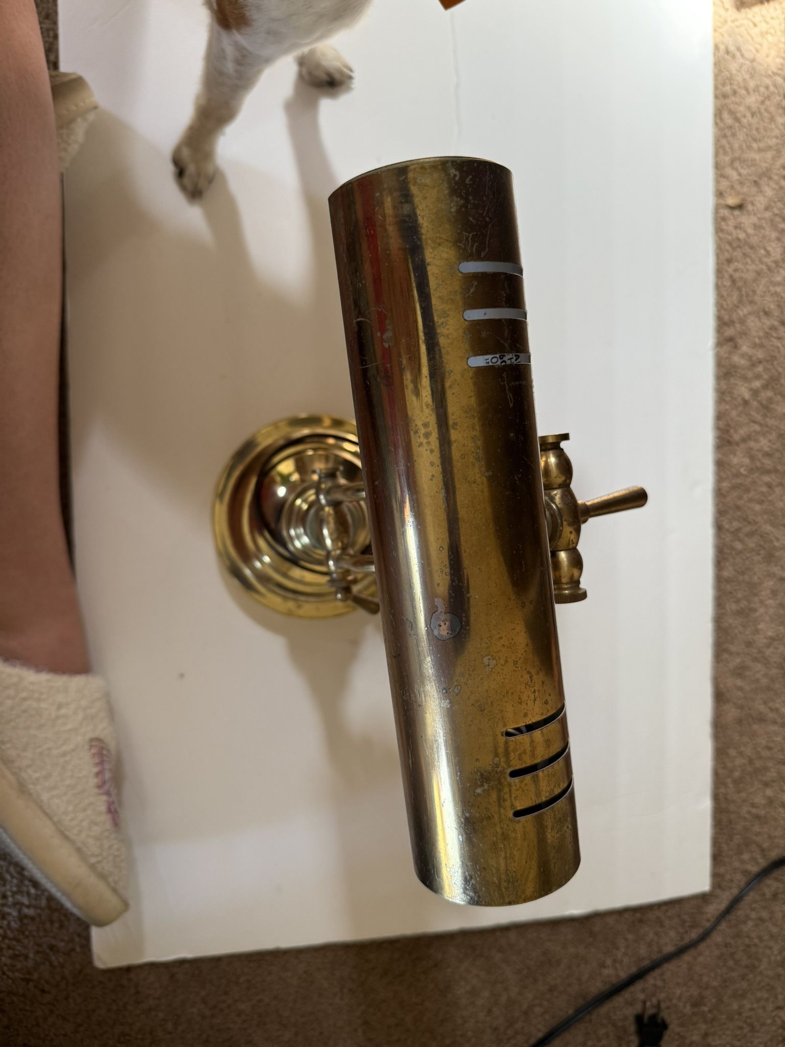 Antique Brass Lamp