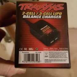 New traxxas 2-cell/3-cell lipo balance charger - $40