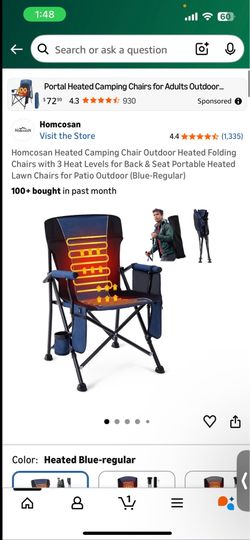 Heated chair
