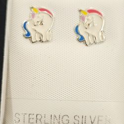 .925 Mexican Silver Stud Earrings 