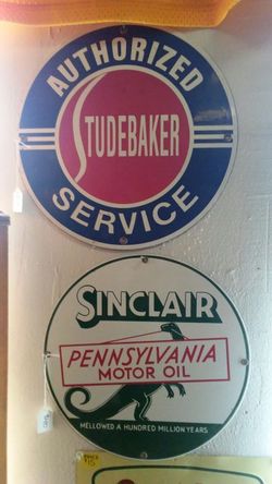 Antique signs