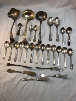 Vintage Spoons, Sugar Spoons, Ladels & Butter Knives