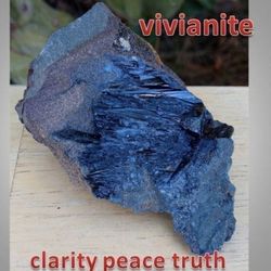 RARE Vivianite Mineral Crystal Stone #5