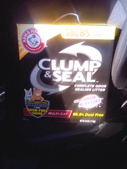 Clump And Seal Cat Litter Brand New