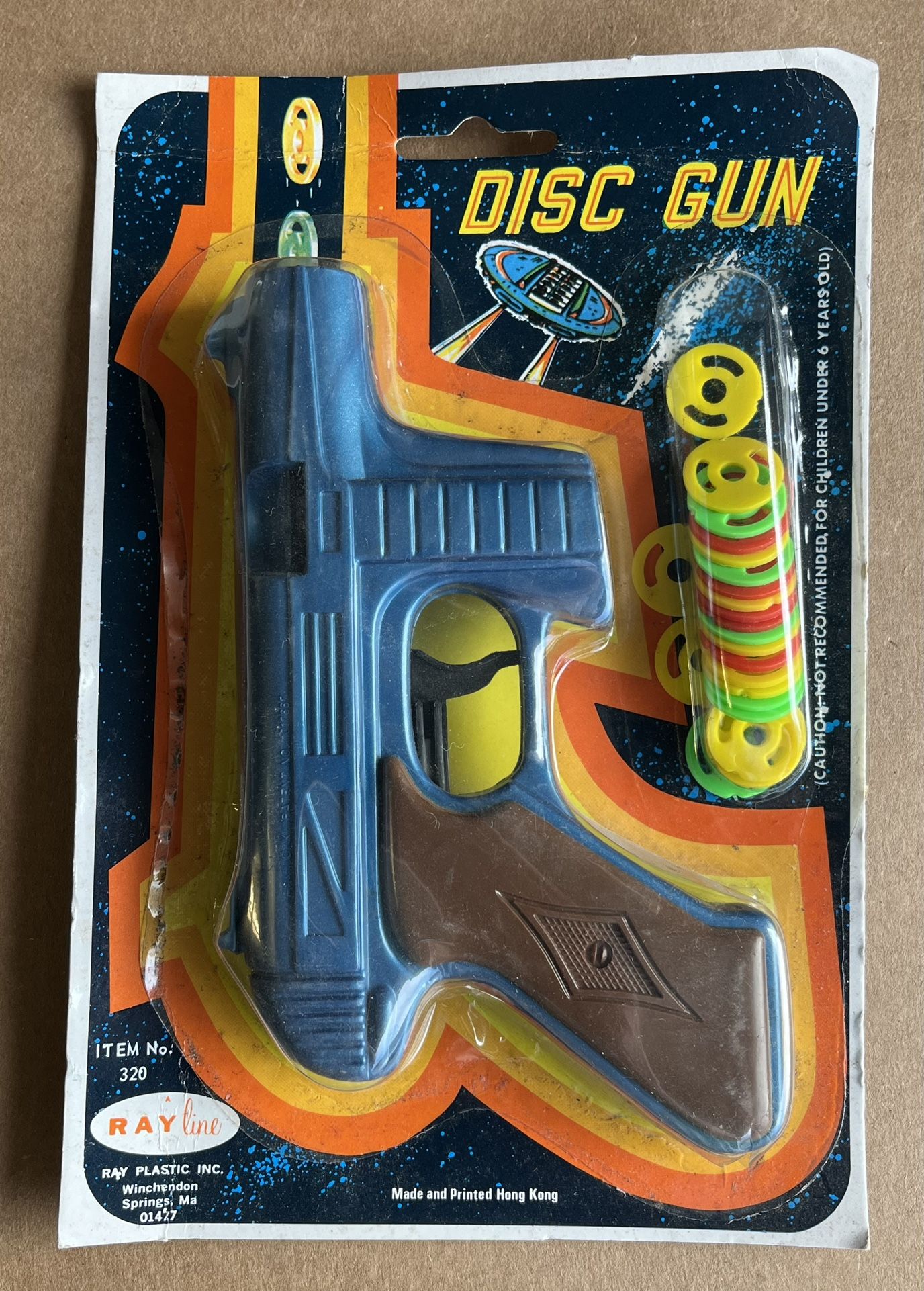 Collectible Toy Tracer Disc Gun & Jet Discs