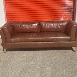 Halo "Groucho" Premium Leather Sofa $50 delivery in Dfw