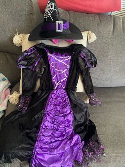 Kids Witch Halloween Costume with Hat