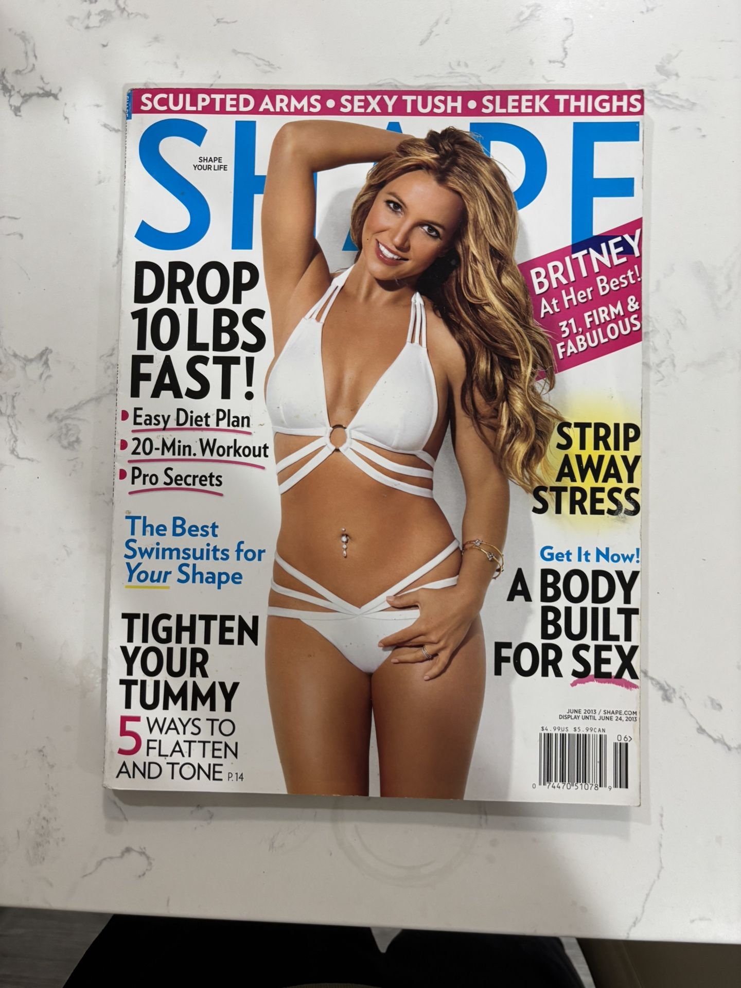 Britney Spears Shape Magazine