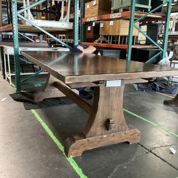 Wood Dining Table $100