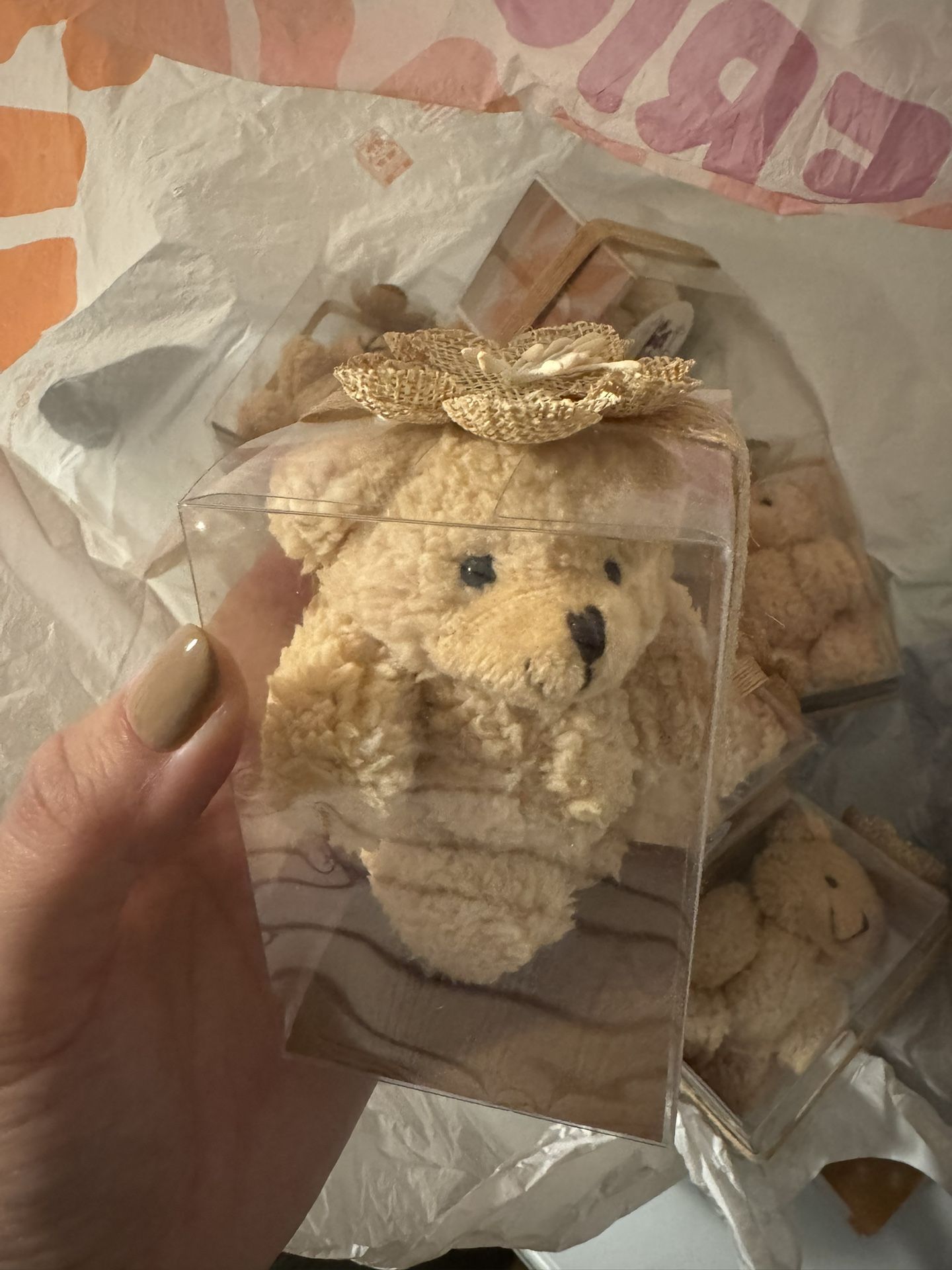 Teddy Bear Keychain Party Favors