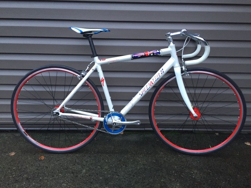 Specialized Langster "City Edition" London Single Speed Fixed-Gear Bicycle - 54 cm