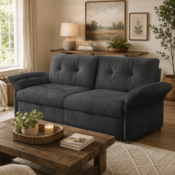 Langford 82" Oversized Pull-Out Sofa Bed with Wide Seats