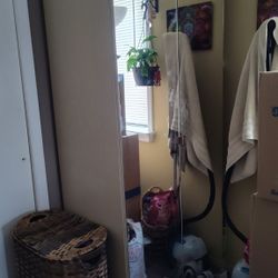 Tall Dresser w/ Mirrored Doors