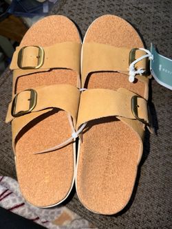Revitalign Double Strap Slide Sandals